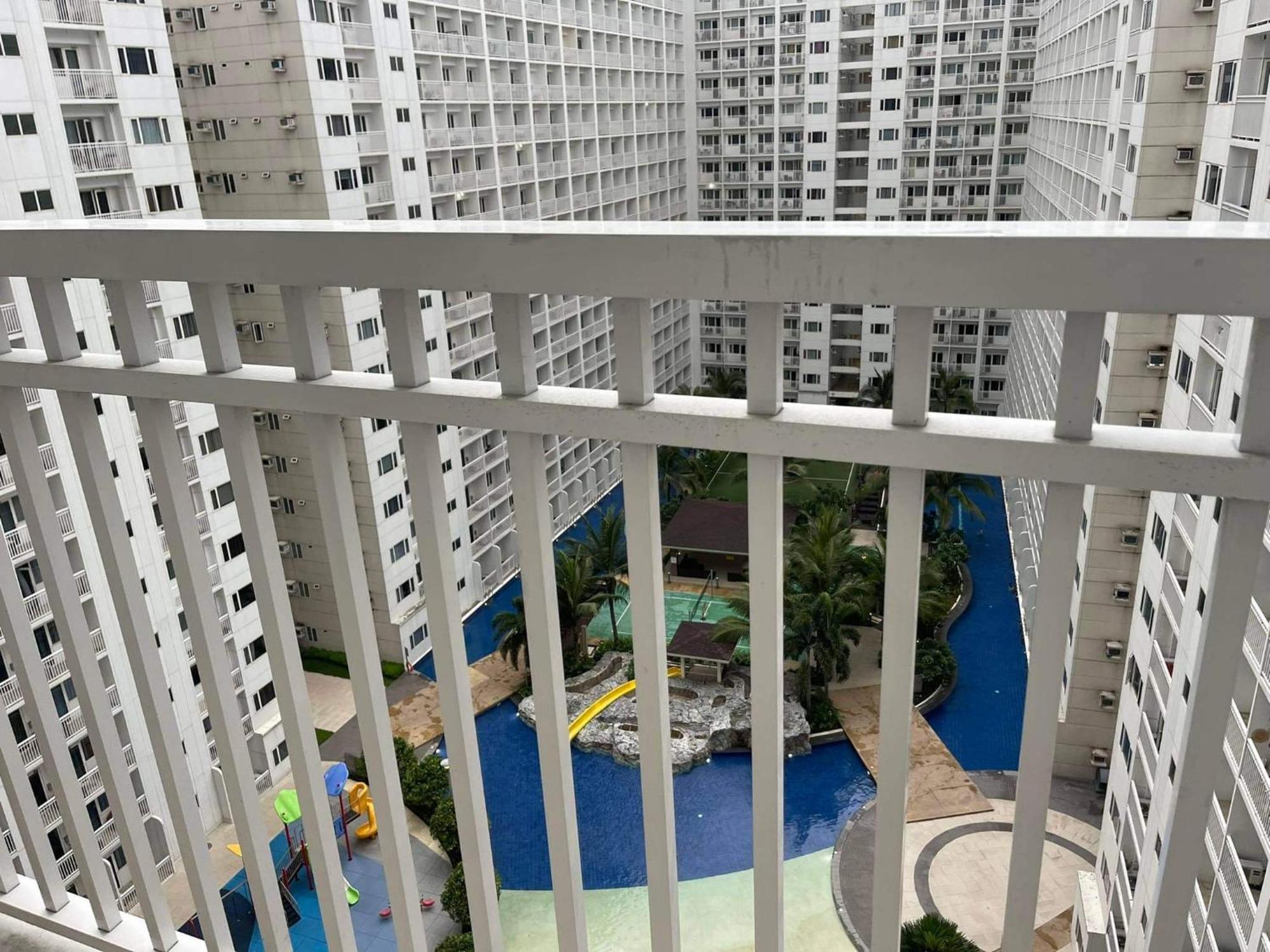 Shore 1 & 3 Residences Moa 1Br With Balcony By Darpm Manila Exterior foto