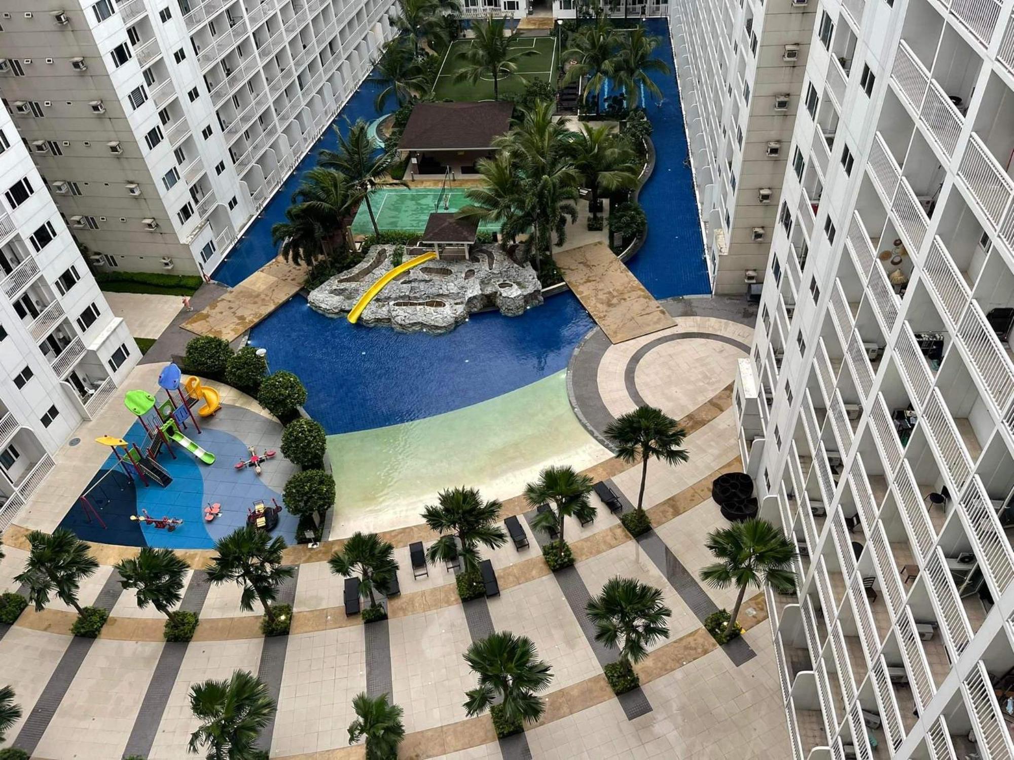 Shore 1 & 3 Residences Moa 1Br With Balcony By Darpm Manila Exterior foto