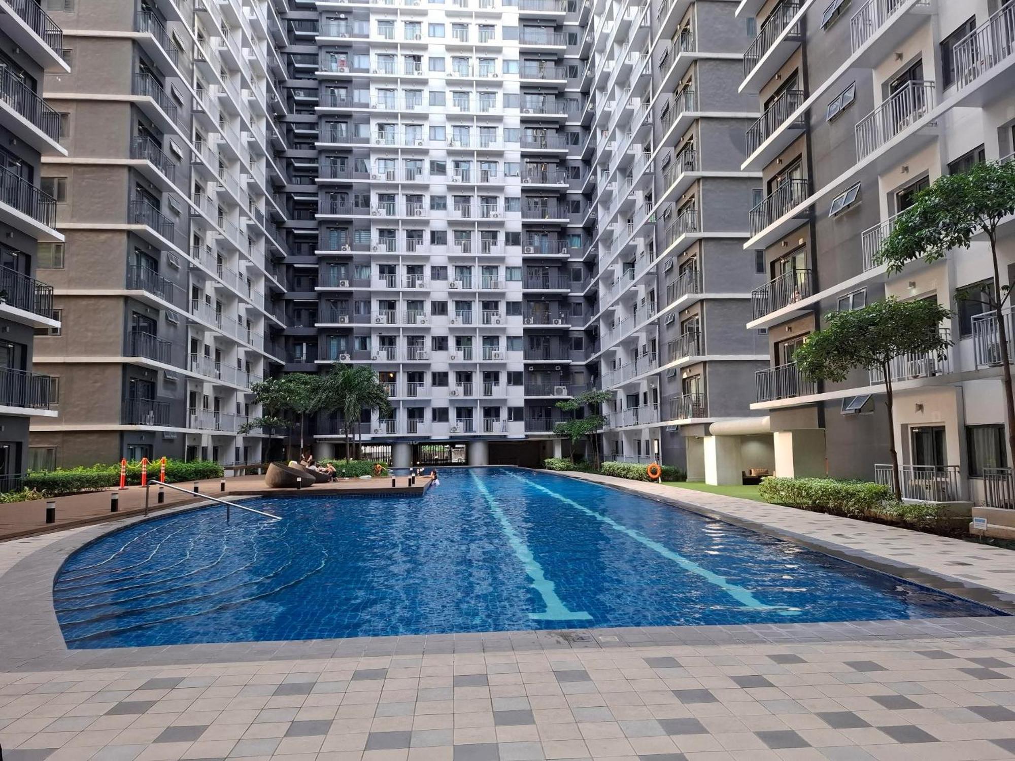 Shore 1 & 3 Residences Moa 1Br With Balcony By Darpm Manila Exterior foto
