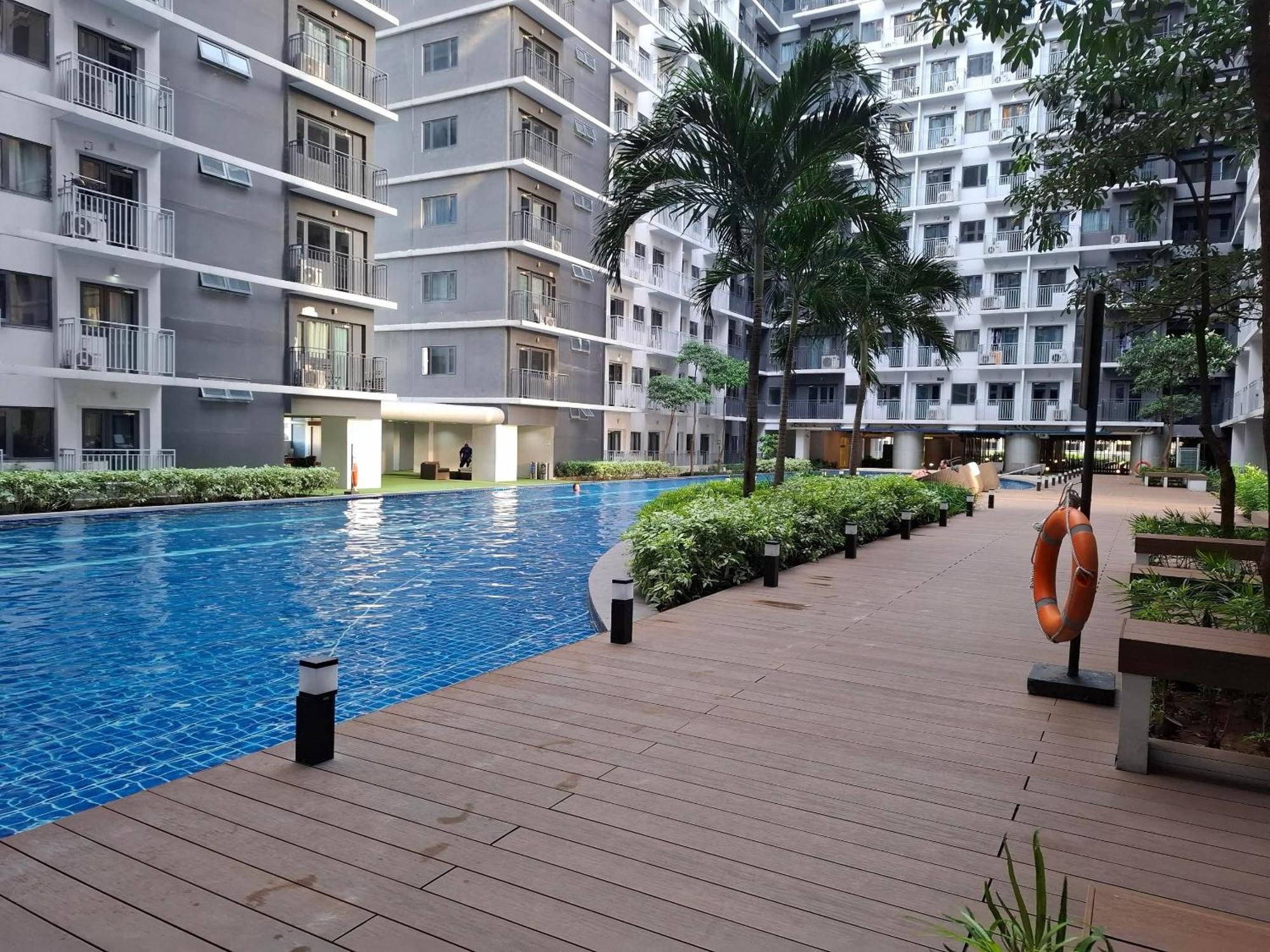 Shore 1 & 3 Residences Moa 1Br With Balcony By Darpm Manila Exterior foto